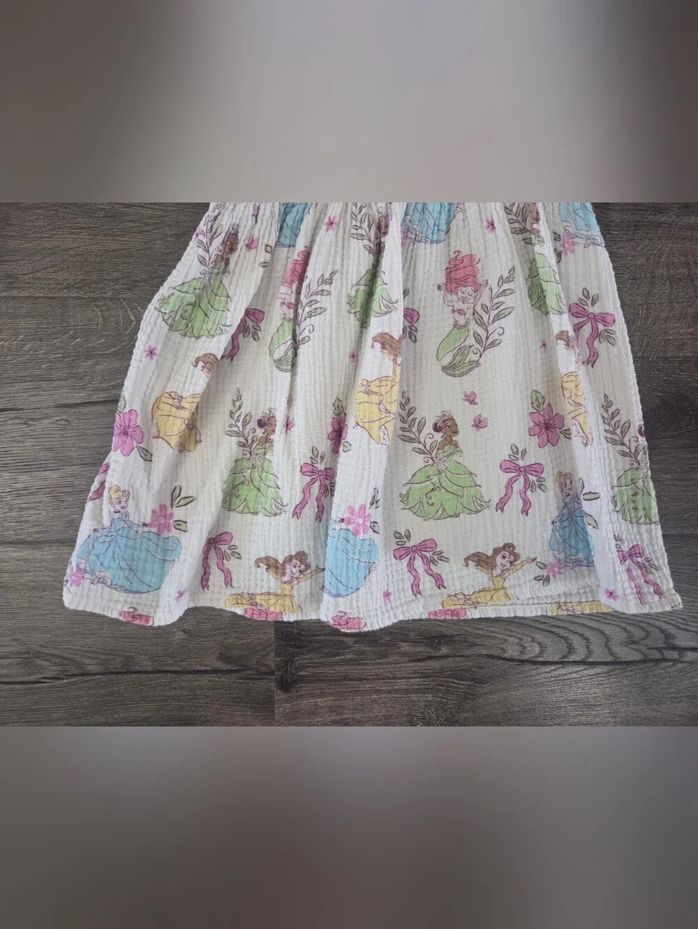 Girls Disney Princess Gauze Dress Size 4t